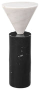 Uttermost Top Hat Marble Drink Table