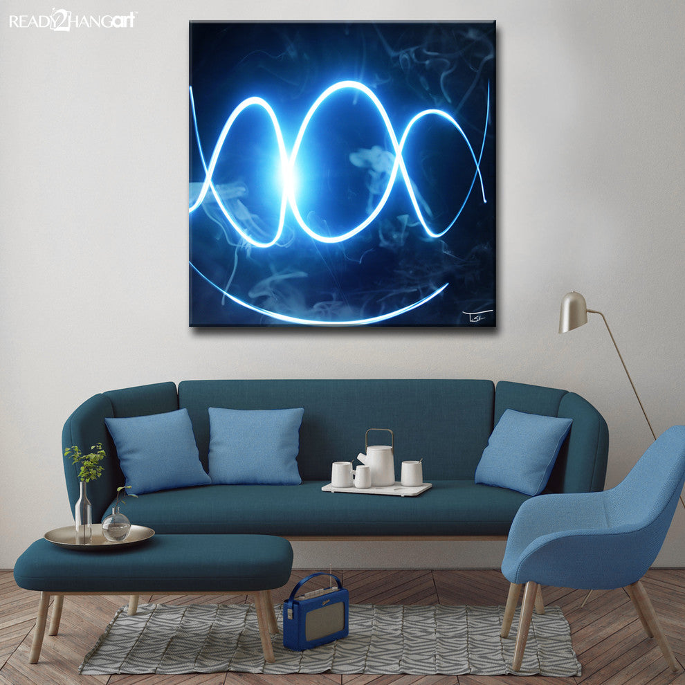 Ready2Hangart  'Glitzy Mist X' By Tristan Scott Canvas Art Set, 12" Hx12 I