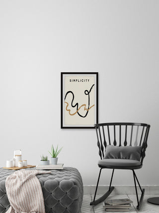 "Sweet Simplicity" Framed Painting Print, 24x36