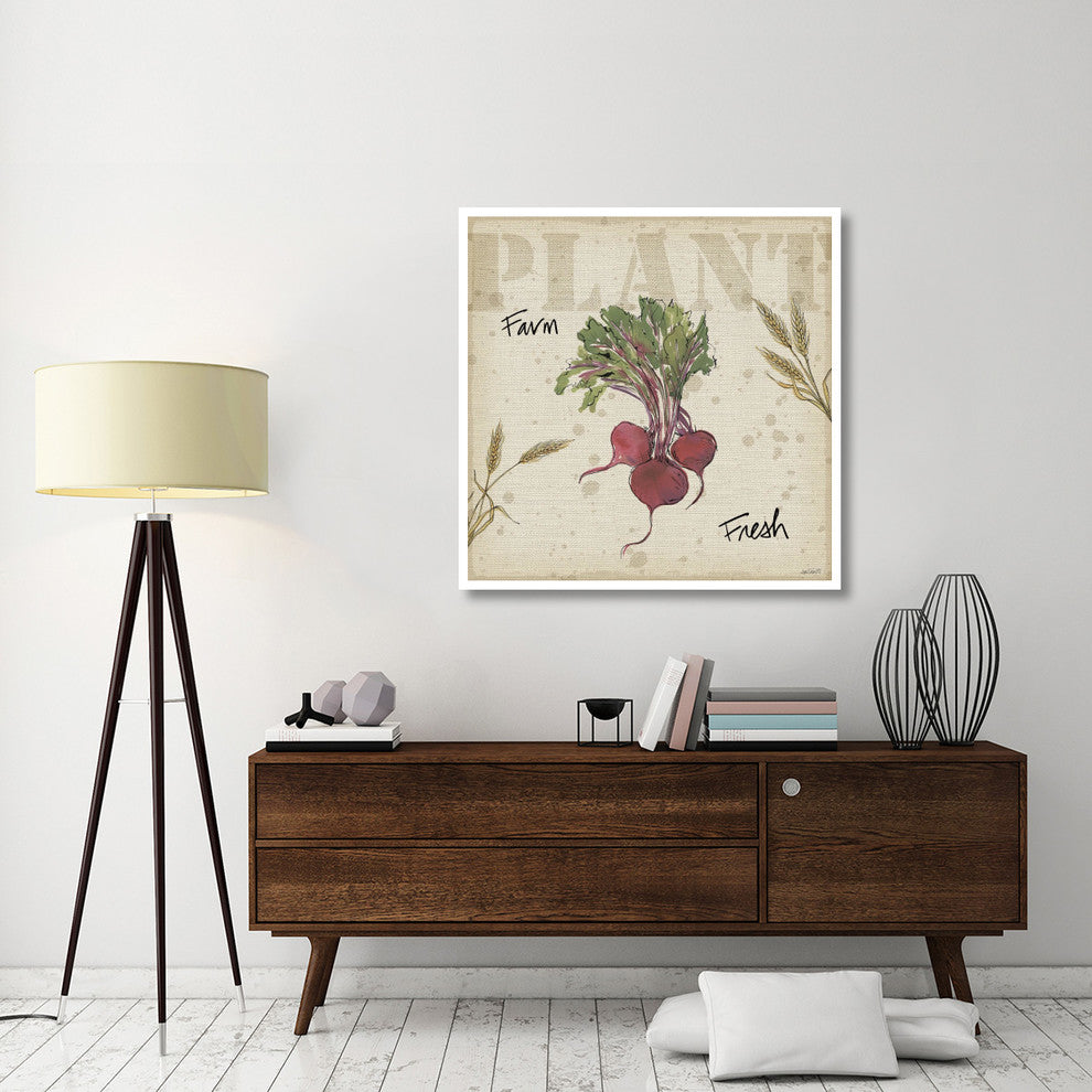 "Farmers Feast IV" Digital Paper Print by Anne Tavoletti, 42"x42"