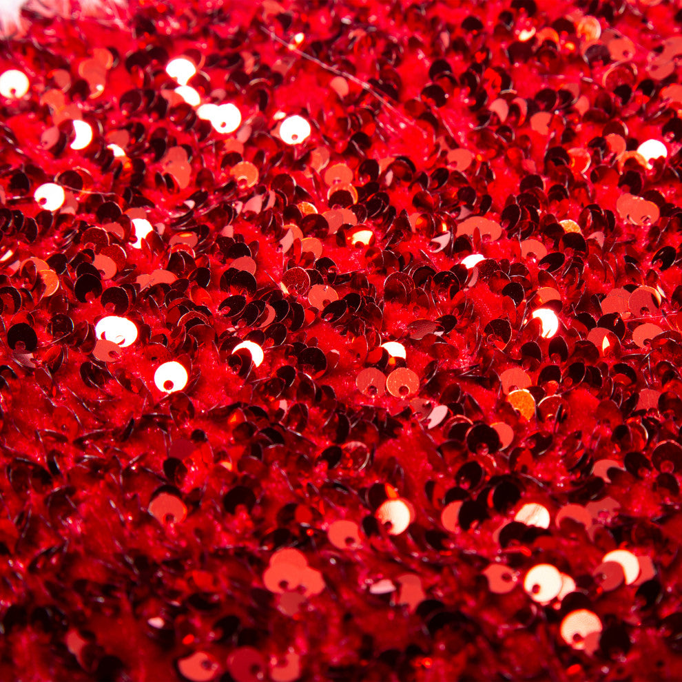 2pk 21"L Red Sequin Christmas Stocking