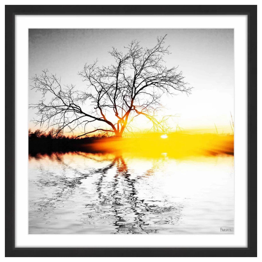 "Killaloe" Framed Painting Print, 32"x32"