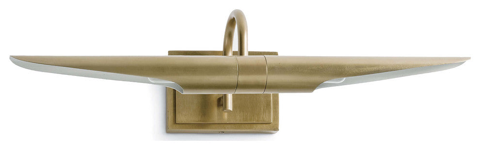 Redford Small Picture Light, Brass