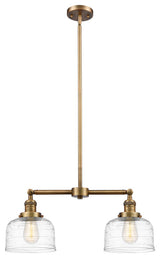 INNOVATIONS 209-BB-G713 2-Light Island Light Brushed Brass