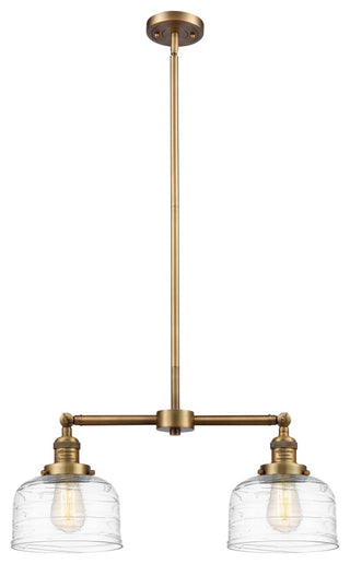 INNOVATIONS 209-BB-G713 2-Light Island Light Brushed Brass