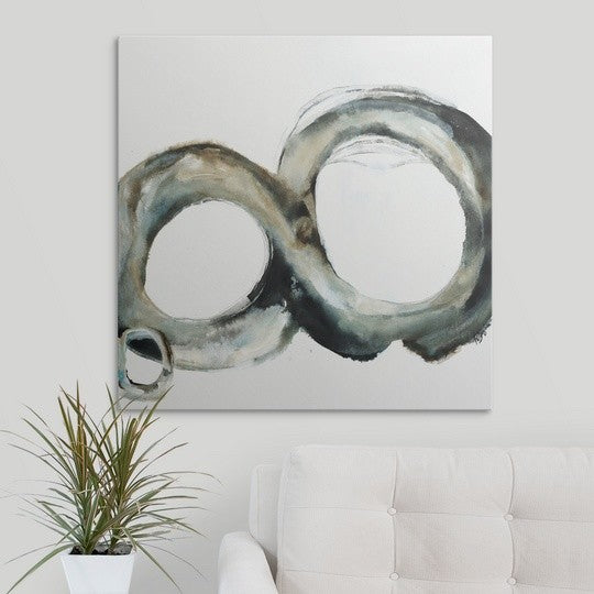 "Paleo II" Canvas Art, 30"x30"x1.25"