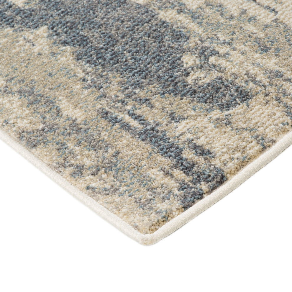 Jordan Delia Area Rug, Gray, 5'3" x 7'6", Abstract