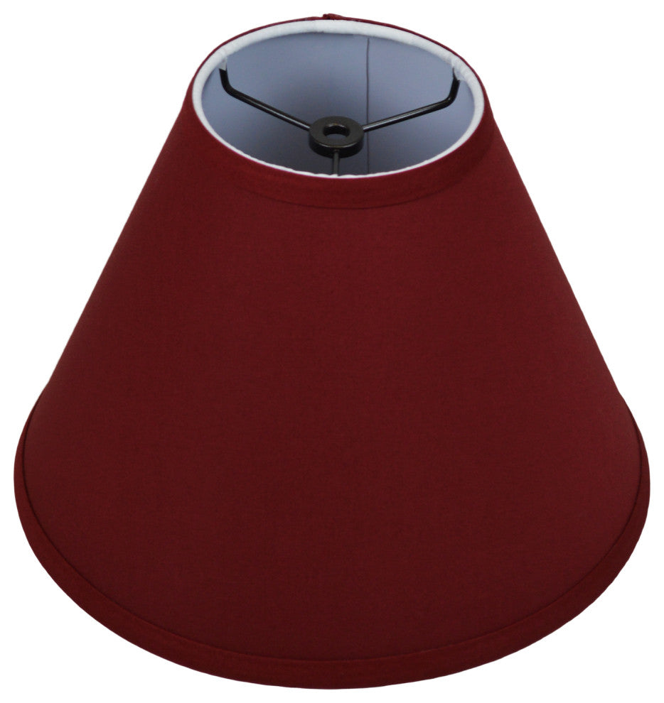 Fenchel Shades 5"x12"x9" Empire Lamp Shade, Linen Brick