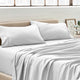 Bare Home Microfiber Pillowcases - Set of 2, White, Standard