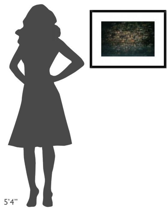 "Multi House" Framed Digital Print by Roberto Marini, 26"x20"
