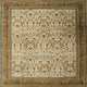 Ahgly Company Indoor Square Traditional Area Rugs, 4' Square