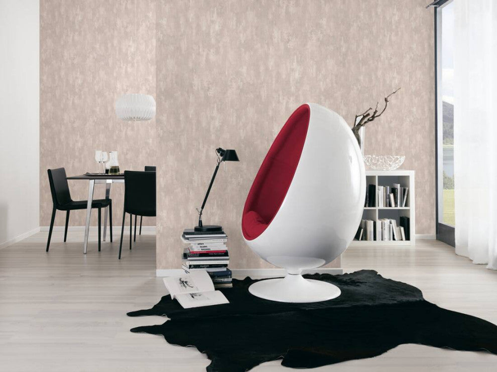 Plains Structures Textured Wallpaper, Plain, 306942, Beige, One Roll