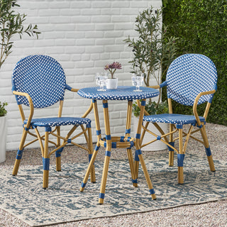 Groveport Outdoor Aluminum French Bistro Set