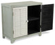 Coastal Shutter Door Cabinet