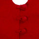 Mistletoe Border on Red Mini Christmas Tree Skirt - 26"