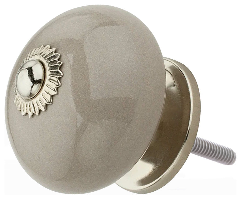 10-pcs Ceramic Designer Knobs, Decorative Ceramic Cabinet Knobs, Drawer Knobs