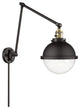 INNOVATIONS 238-BAB-HFS-84-BK-LED 1-Light Swing Arm Matte Black
