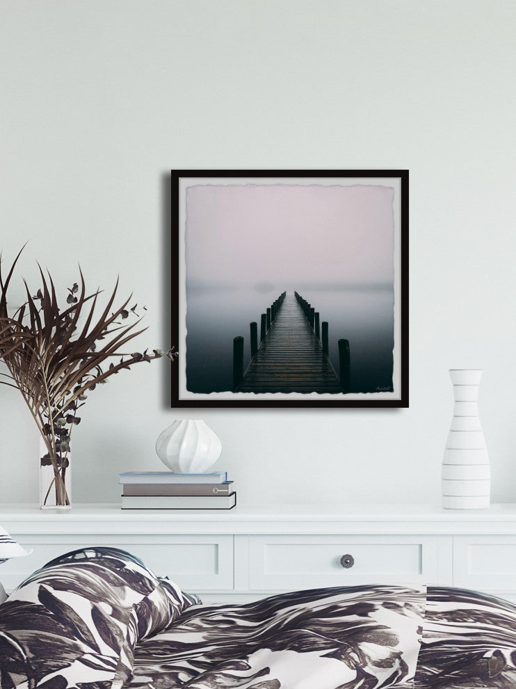 "We Count Days" Framed Painting Print, 18x18