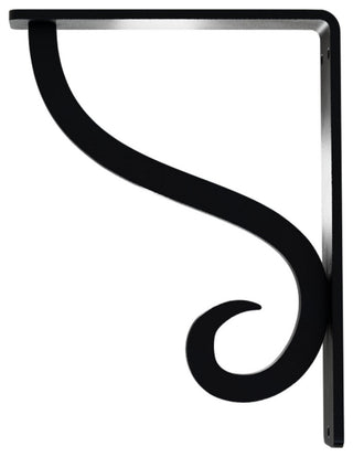 1 1/2"x5 1/2"x8" Ashford Single, Wrought Iron Bracket