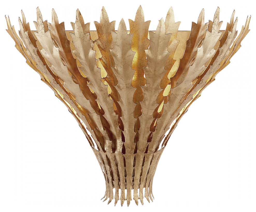 Hampton Wall Sconce, 1-Light, Gild, 12"H (ARN 2001G 2K1R9)