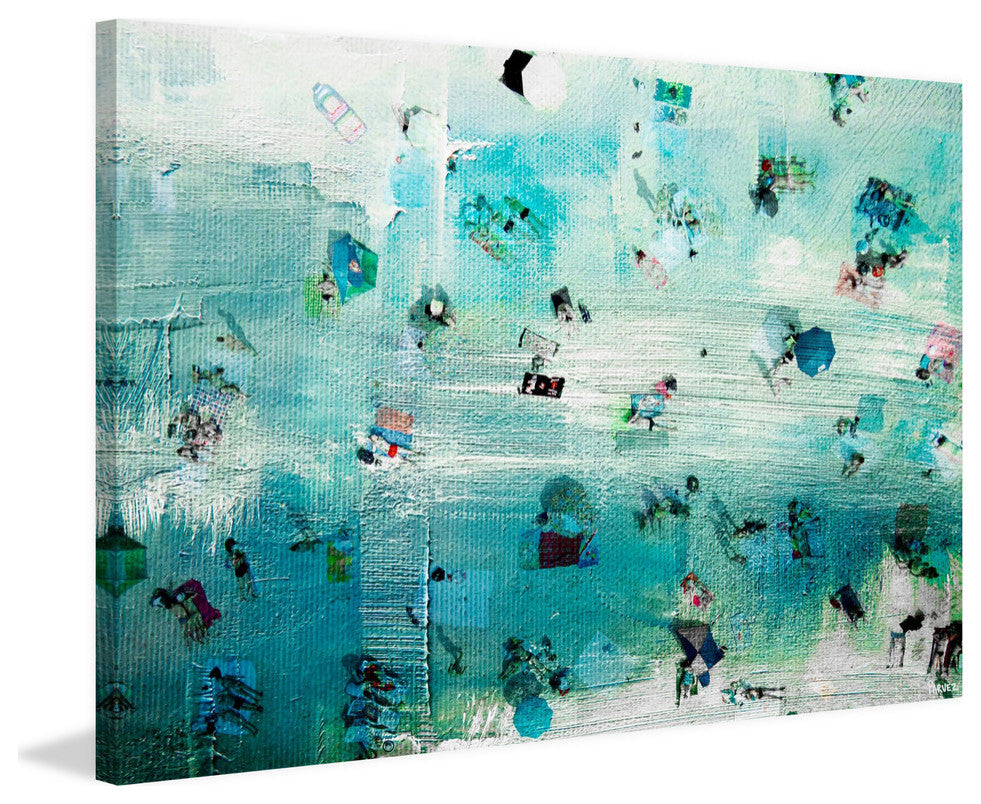 "Chillin" Painting Print on Wrapped Canvas, 18"x12"