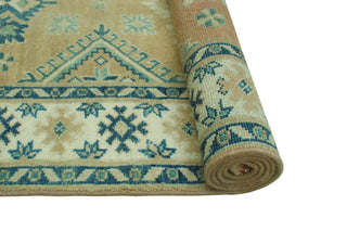 Kazak Karla Rust/Ivory Runner, 2'8 x 9'9
