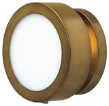 Sconce Mercer 1-Light, Heritage Brass