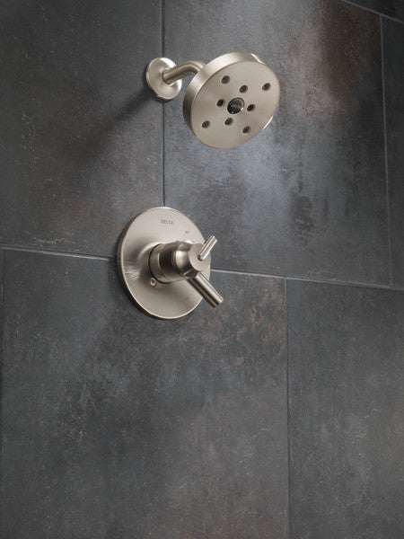 Delta Trinsic Monitor 17 Series H2Okinetic Shower Trim, Stainless, T17259-SS