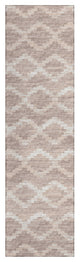 Indoor/Outdoor Sedona SN9 Taupe Machine Washable 2'3" x 7'6" Runner Rug