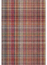 Premium Machine Washable Mayfield AMF541 Red 3' x 5' Rug