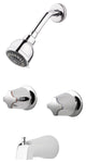 Pfister 2-Handle Tub and Shower Faucet, Metal Knob Handles, Chrome