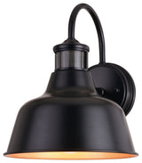 Vaxcel Lighting T0647 Cody 12" Tall Wall Sconce - Dark Bronze / Light Gold