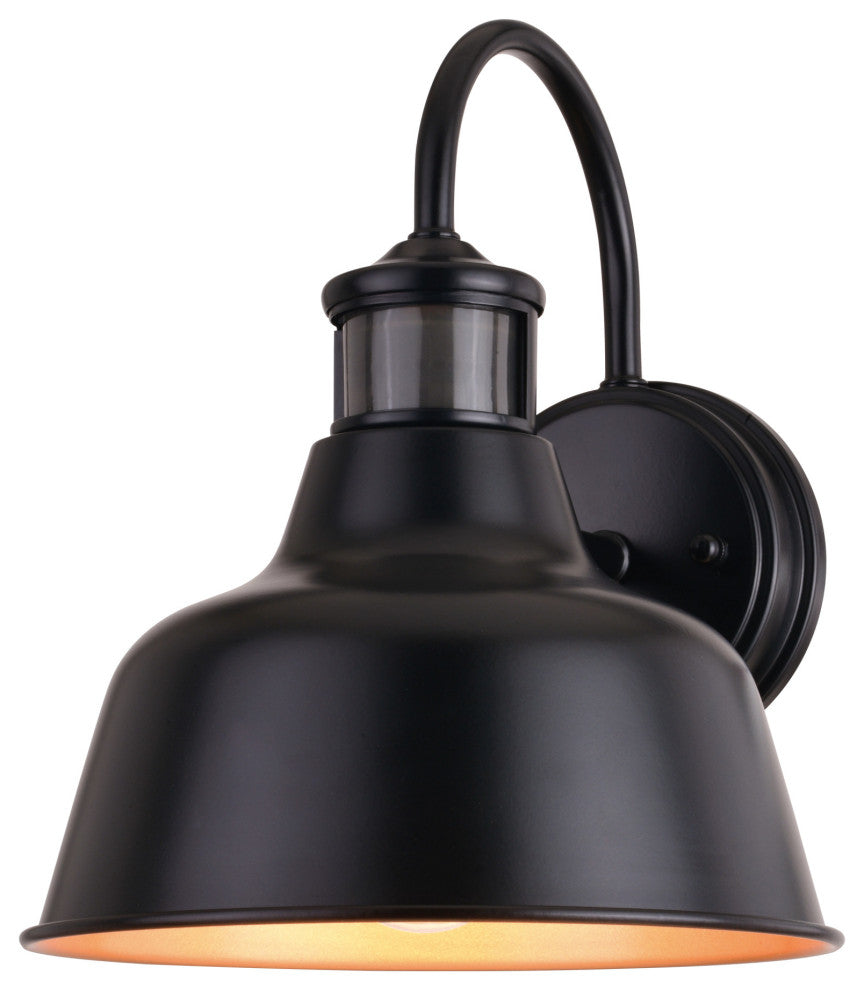 Vaxcel Lighting T0647 Cody 12" Tall Wall Sconce - Dark Bronze / Light Gold