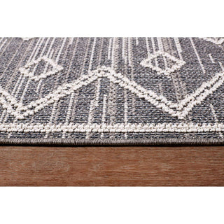 Resort Diamonds Area Rug, Gray, 8'10"x11'10"