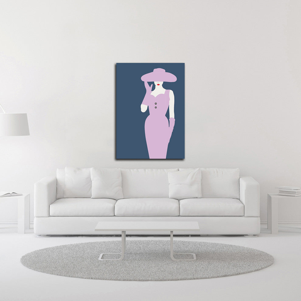 Lady No. 14 by Sean Salvadori, Print on Canvas, 25"x35"
