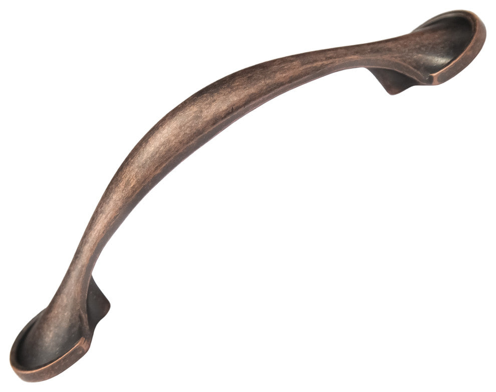 Mascot Hardware 3 inch CTC Copper Arch Drawer Pull - Pack of 10