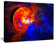"Sunrise on a Distant Planet" Abstract Digital Art Canvas Print