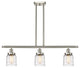 Innovations 916-3I-SN-G513 3-Light Island Light, Brushed Satin Nickel