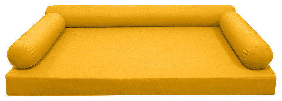 Style6 Full Size Knife Edge Mattress Bolster Pillow Outdoor SlipCover ONLY AD108