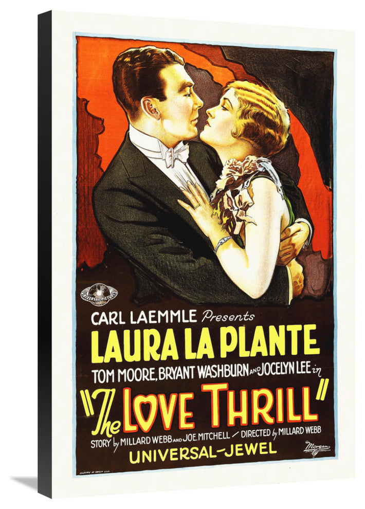 "The Love Thrill" Stretched Canvas Giclee by Hollywood Photo Archive, 20x30"