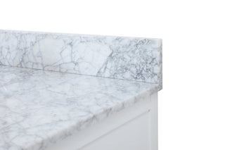 Home Living 22" Farmhouse White-Light Bathroom Vanity