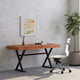 Modern Reale Desk Walnut - Brown