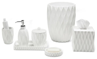Wave, White, Canister