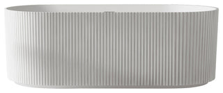 Narnia-67 V-groove Freestanding Tub