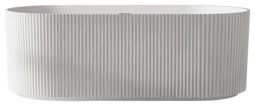 Narnia-67 V-groove Freestanding Tub