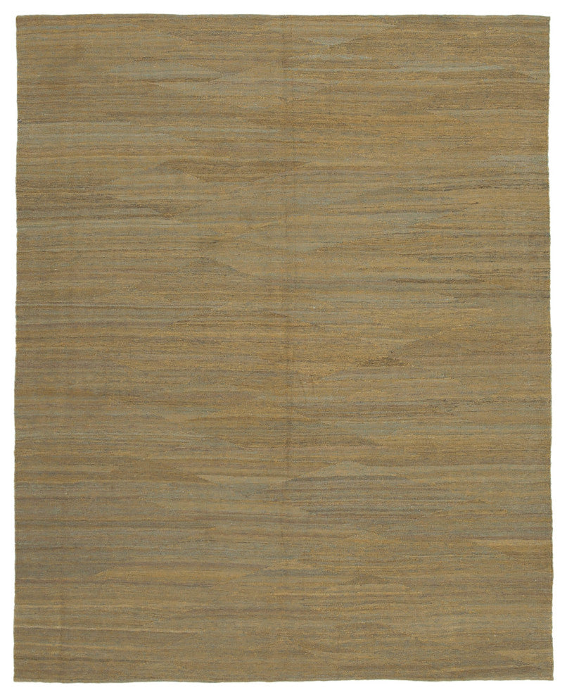 Rug N Carpet - Handmade Oriental 8' 4'' x 10' 3'' Decorative Wool Kilim Rug