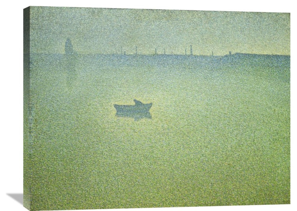 "Seine at Dawn" Artwork, 36"x27"
