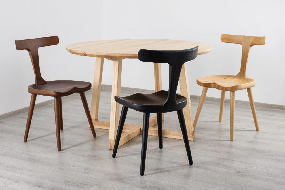Anvil Dining Chair, Black