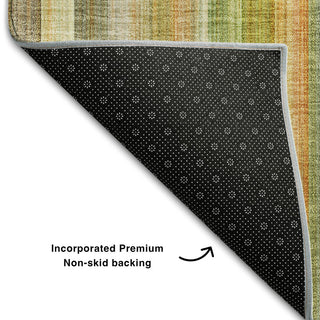 Premium Machine Washable Mayfield AMF543 Khaki 1'8" x 2'6" Rug