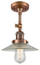 Innovations Lighting 201F-Ac-G2 1 Light Semi-Flush Mount